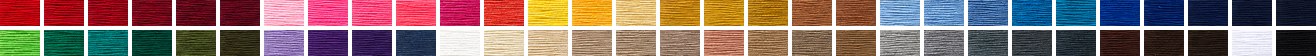 Preview of the 60 serape yarn colors
